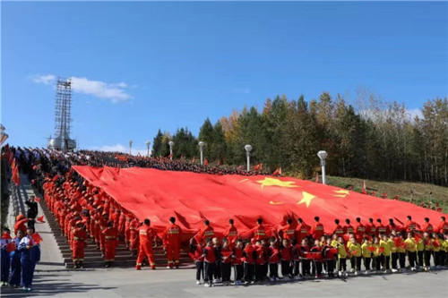 名字已确认【黑龙江】【供稿】黑龙江漠河：身在最北边陲 唱响祖国赞歌