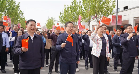 “人民的节日 民乐的盛会”2023兰考桐花节快闪活动举行_fororder_图片14