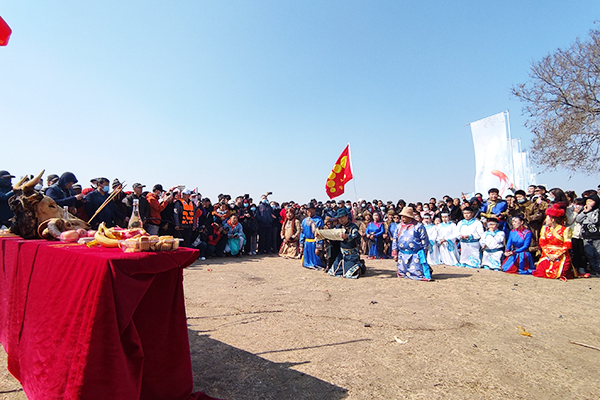 梅里斯第五届纳文慕仁祭江盛典暨嫩水达斡尔渔猎风情乡村文化旅游节开幕