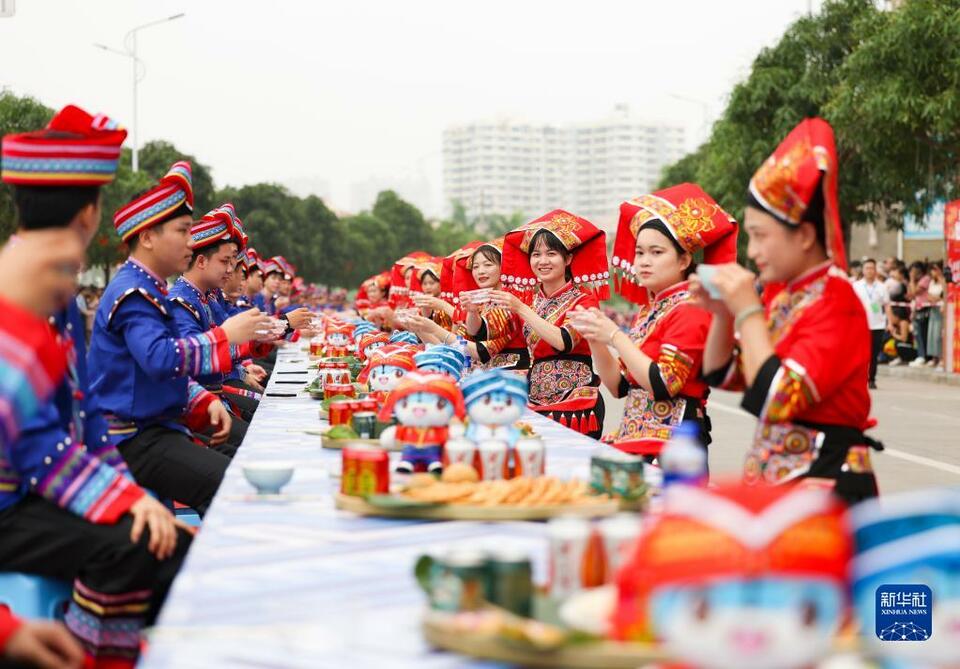 广西上思：热闹民俗喜迎“三月三”