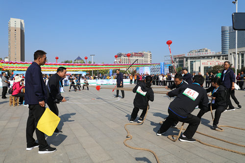 【河南供稿】农民体育健身大赛、农民围棋大赛在灵宝拉开帷幕