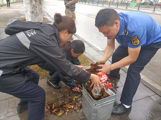 贵州紫云城管局开展汛前应急演练活动_fororder_紫云1