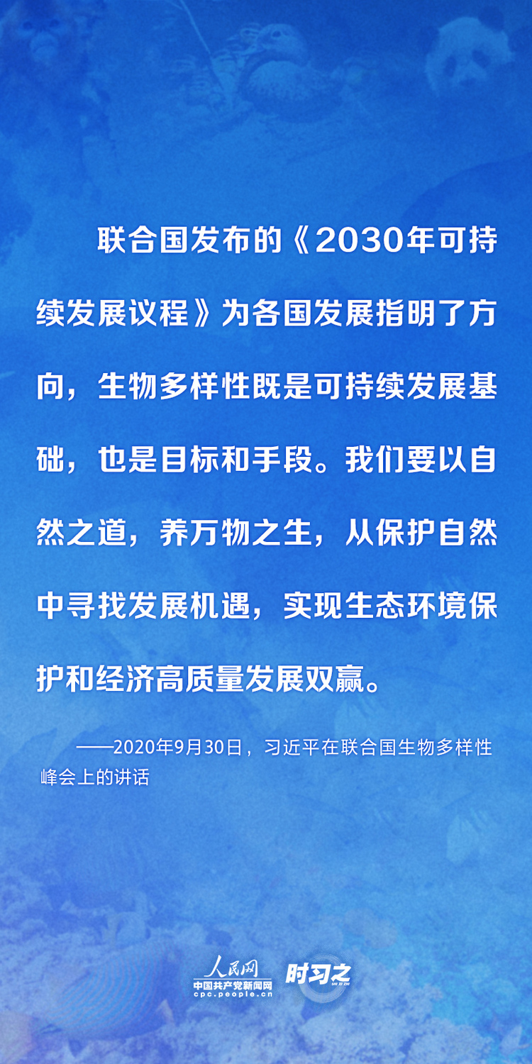 时习之 | 保护生物多样性 习近平提出这些中国主张