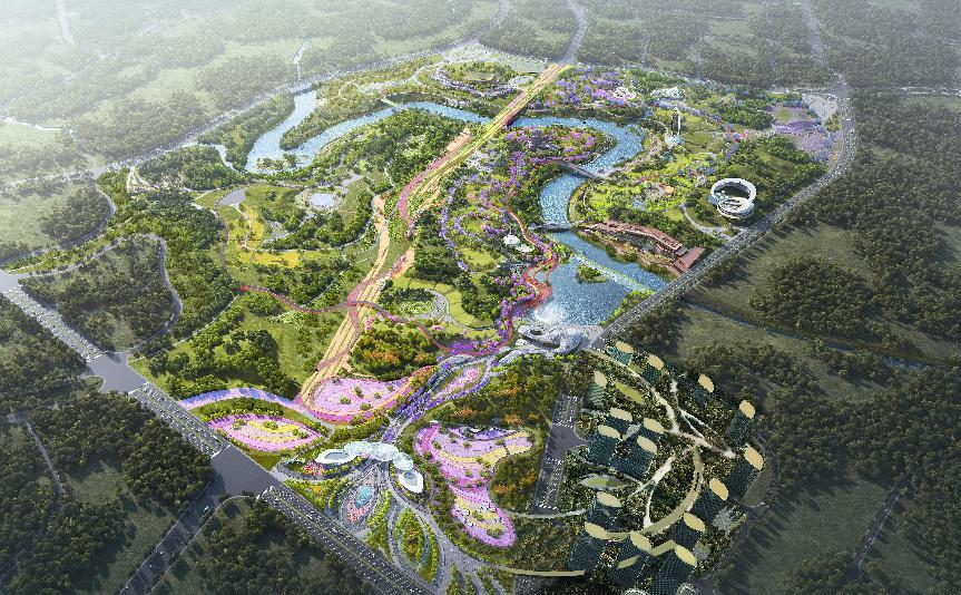 Chengdu Speeding Up the Main Venue Construction for 2024 International Horticultural Exhibition_fororder_图片1