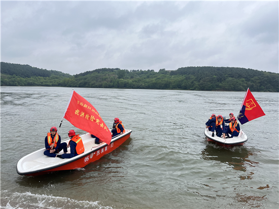 未雨绸缪 以练备战 信阳市羊山新区扎实开展防汛应急“大演练”_fororder_图片2