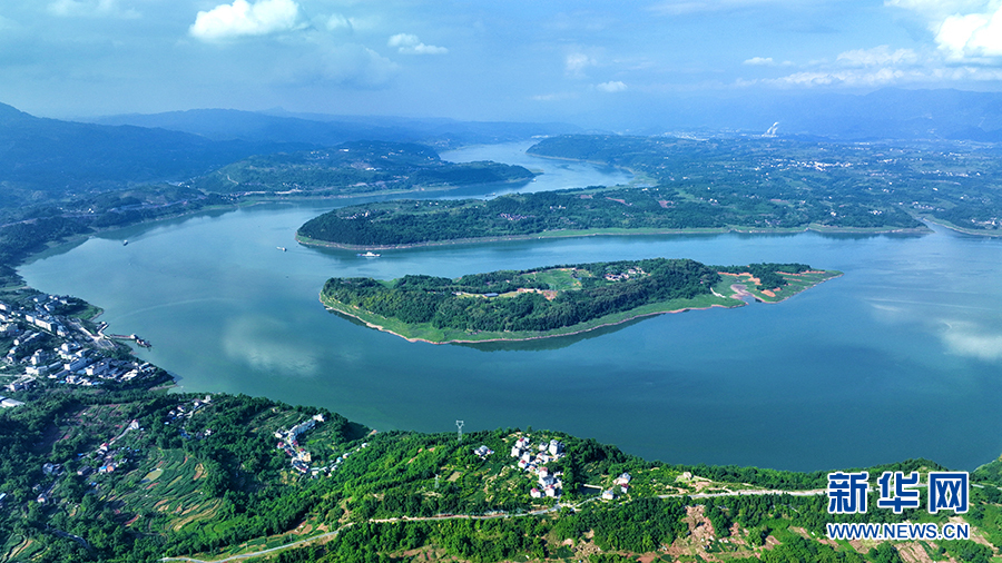 【城市远洋】重庆忠县：“三峡库心”夏日山水美如画卷