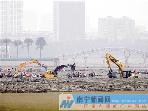 【园区建设-图文】（移动端）南宁南湖将建设4个生态岛 提升湖面生态景观效果