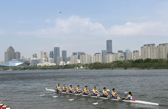 沈水逐浪 青春激昂 全国大学生赛艇锦标赛在沈阳浑南开赛_fororder_1