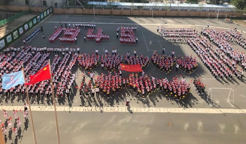 沈阳市实验学校旭东小学举行“童心向党 红歌飞扬”主题歌咏会