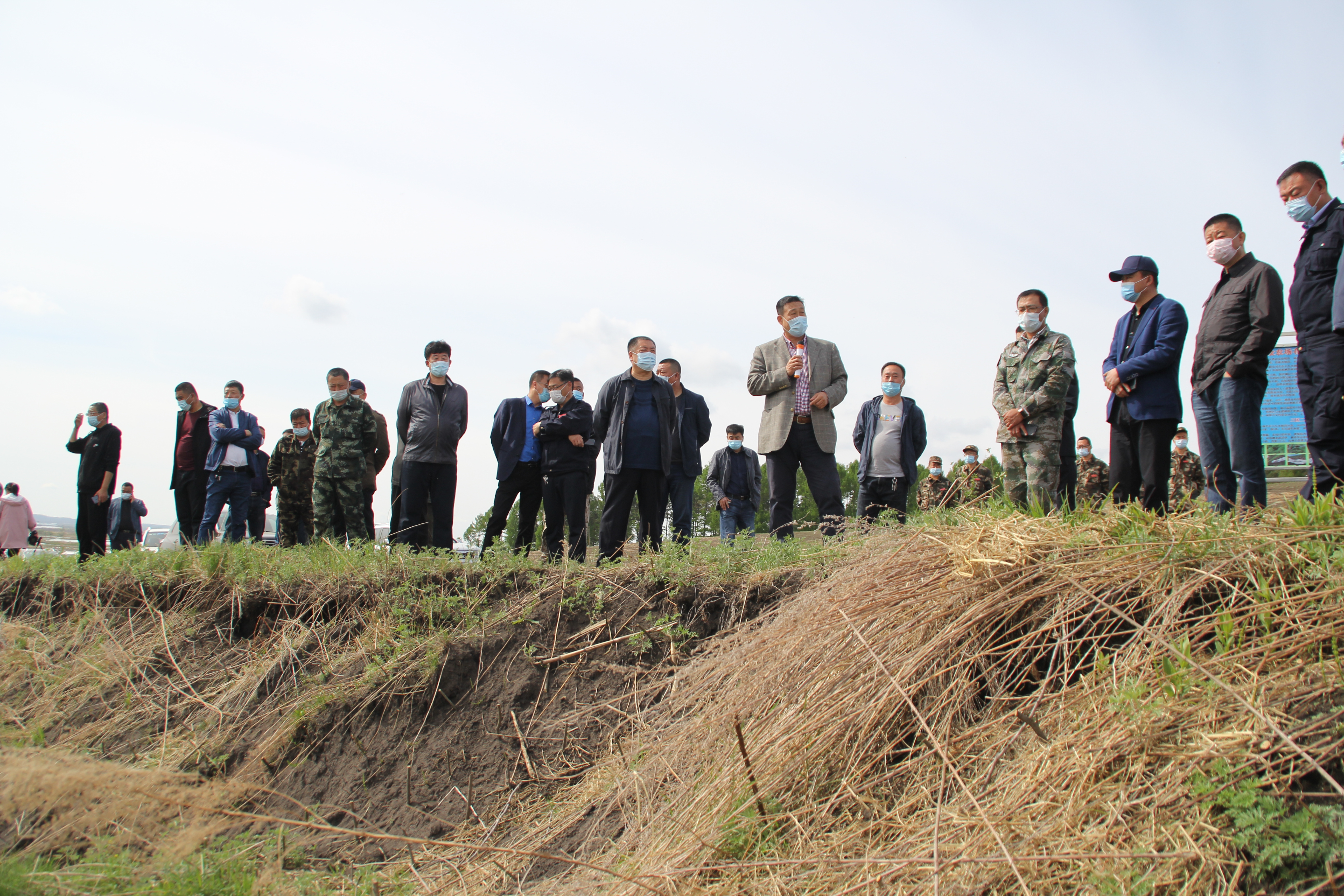 护好黑土地  守住“大粮仓” 北大荒集团建设农场全力确保黑土地永续利用_fororder_水蚀沟治理--建设农场--许颖献.JPG