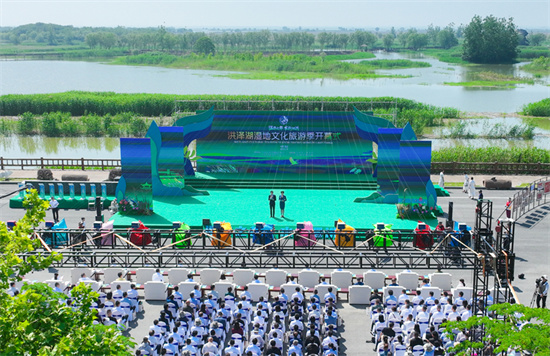 宿迁泗洪：发力“全域旅游” 2023中国·泗洪洪泽湖湿地文化旅游季启动_fororder_图片12