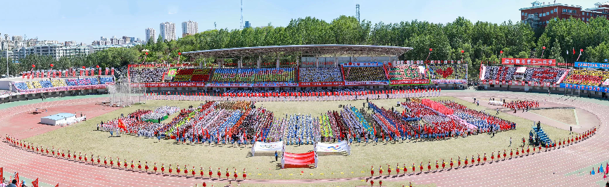 2023年佳木斯市中小学生田径运动会活力开幕_fororder_图片1