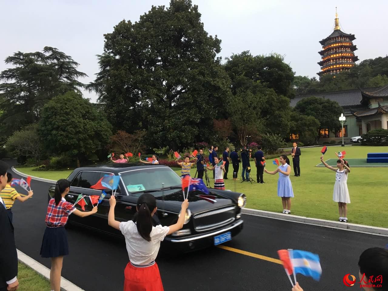 G20峰会欢迎晚宴举行(组图)