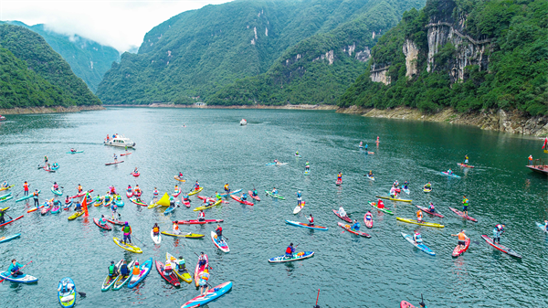 2023湖北文旅集团“千人桨板马拉松”首站即将在清江画廊开赛_fororder_图片2