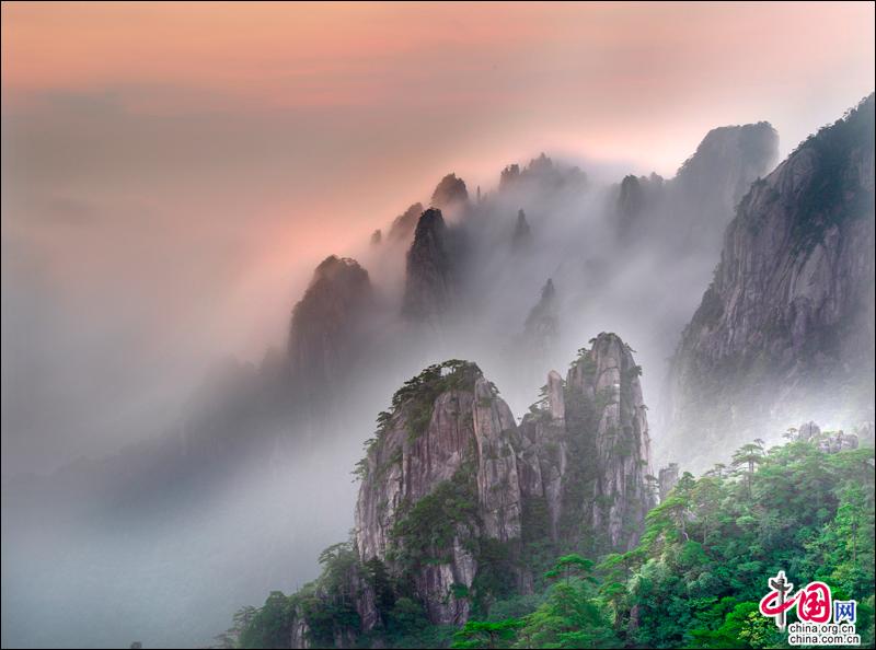 草长花开，黄山又现你不能错过的春天(图)