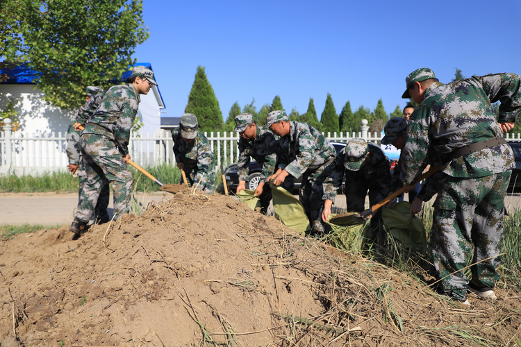 河北孟村：防汛演练筑防线  未雨绸缪促实战_fororder_图片9