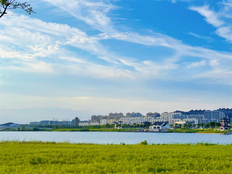 【原创】信阳市淮滨县：雨后景色别样新 风景如画惹人醉_fororder_雨后淮滨