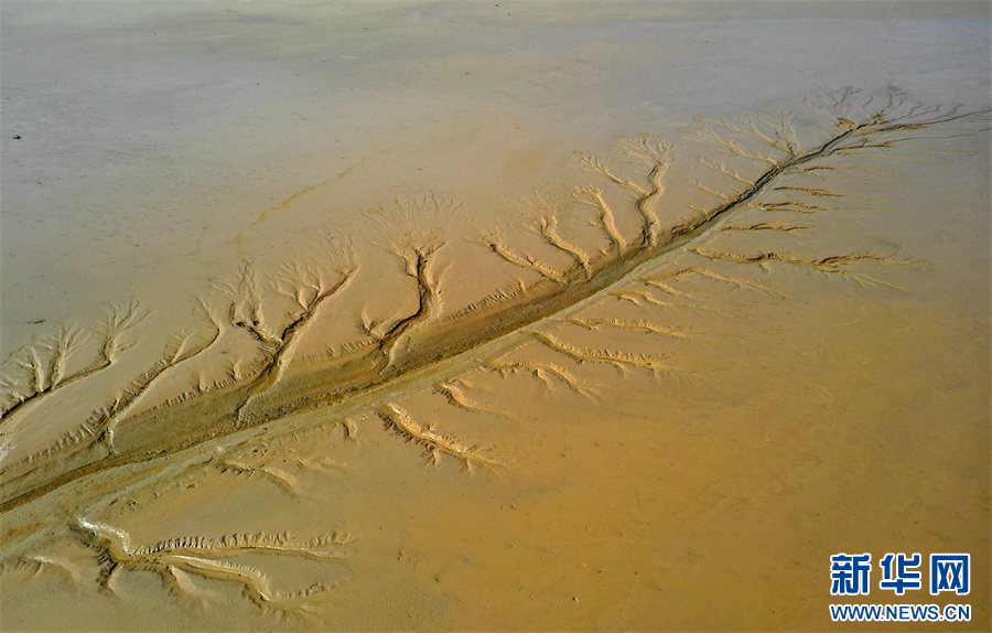 【“飞阅”中国】水落“沙画”现