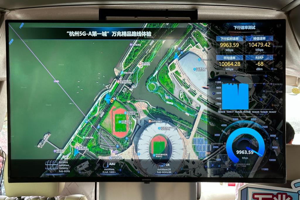 5G-A万兆网速、无源物联、自动驾驶——杭州亚运会上的硬核科技