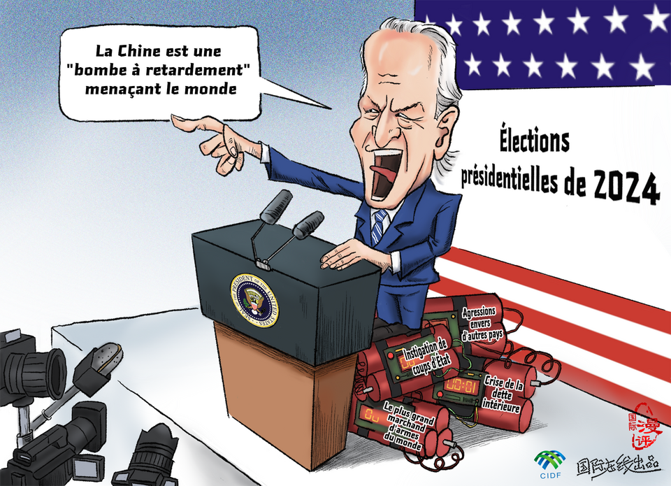 【Actualité en caricatures】Qui est la véritable "bombe à retardement" ?_fororder_c2896ca9-e960-45de-a970-92a44703879aFrance