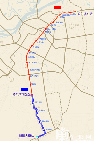 【要闻三】哈市地铁1号线三期预计年底通车