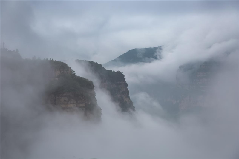 安阳林州：雨后太行山 云海美如画_fororder_图片15