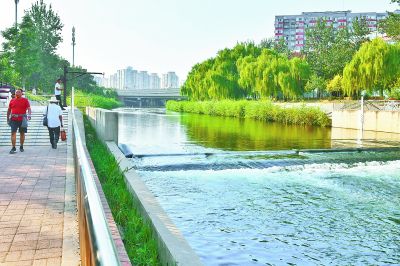 凉水河22.4公里步道步步皆景  开放河边步道有助"共治"