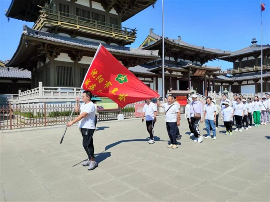 沈阳市皇姑区残联举办“迈开步子 走出健康”健步走活动_fororder_皇姑残联1