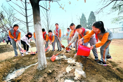 京城128万市民多种形式播绿护绿