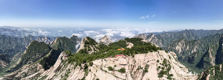 【陕耀国际】跨越山海和世界“牵手” 乌克兰主播探访陕西秘境——华山_fororder_DJI_0297