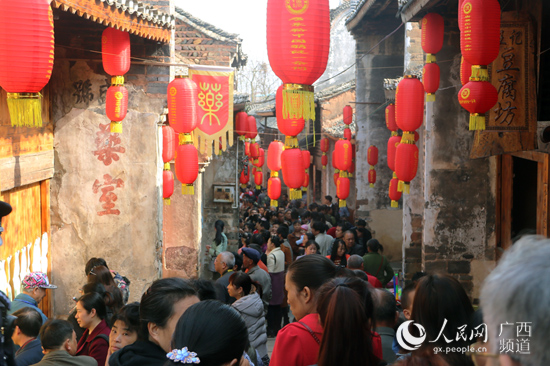 【八桂大地-桂林】【旅游文体-图文】谜语猜出新未来 古村落重焕生机