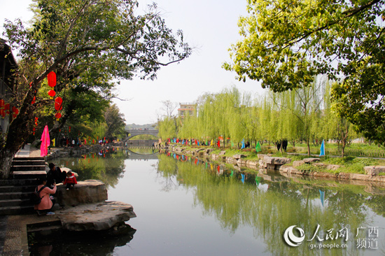 【八桂大地-桂林】【旅游文体-图文】谜语猜出新未来 古村落重焕生机