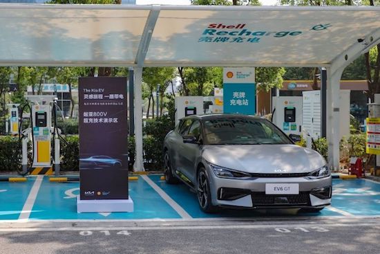 EV6 heavy listing EV5 opens pre-sale KIA brand electrification transformation achievements shine at Chengdu auto show _fororder_image004