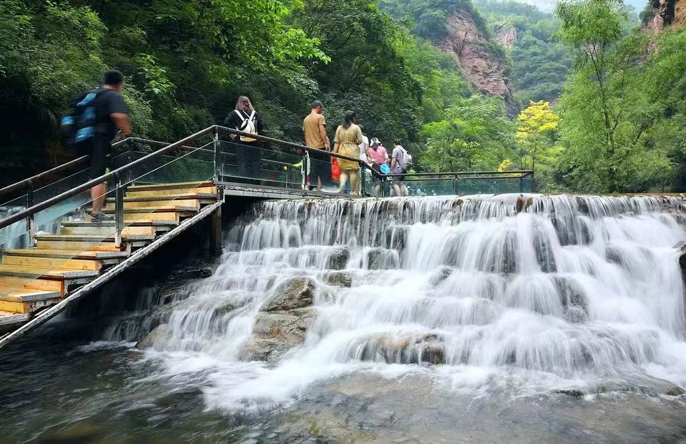 【原创】河南安阳市林州：壮观！雨后太行飞瀑美如画_fororder_图片3