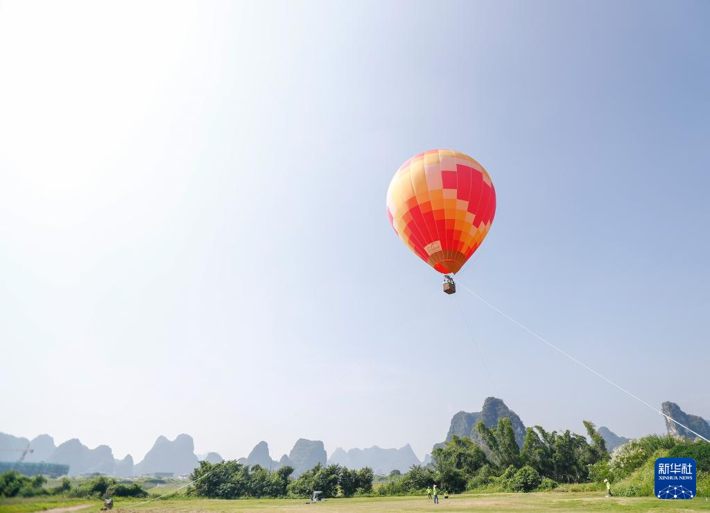 桂林山水间 户外运动精彩纷呈