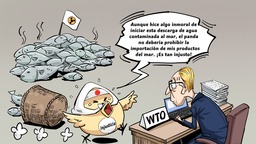 【Caricatura editorial】El pollo malvado se quejó primero