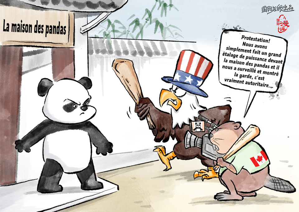 【Actualité en caricatures】Contre-accusation non fondée_fororder_说自己说受害者（法）