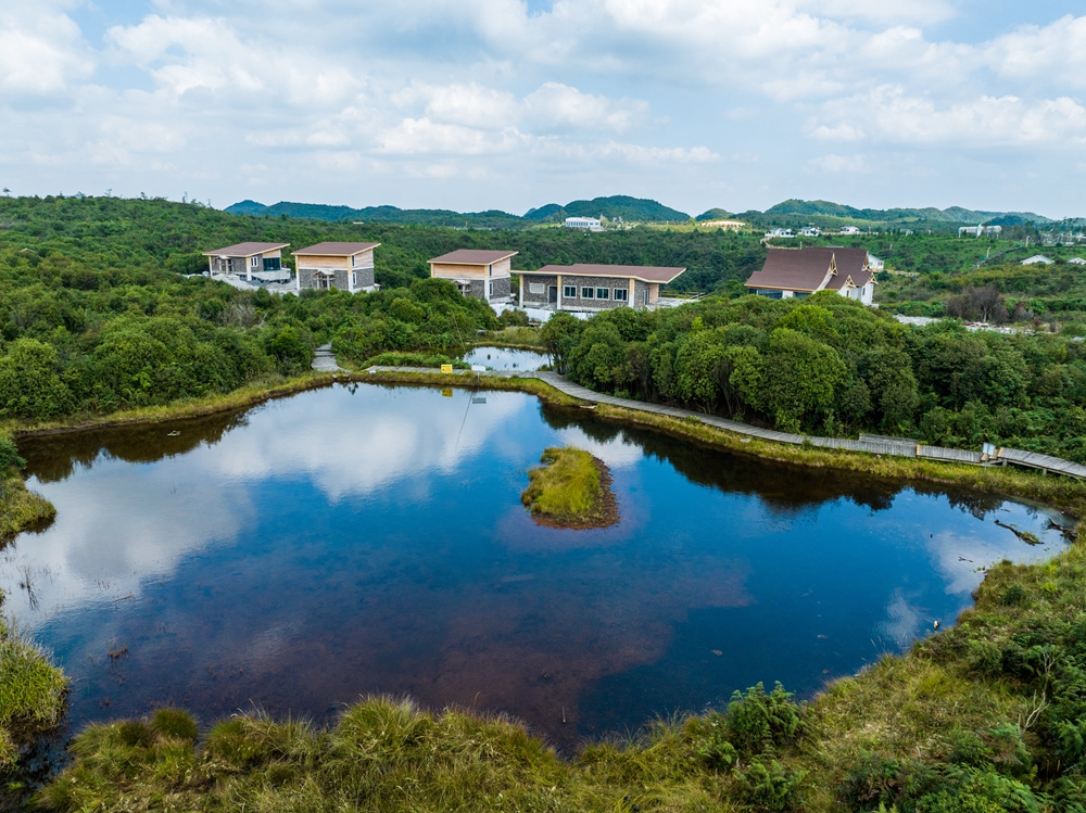 贵州毕节：建草原景点丰富山地旅游_fororder_2023年9月2日，在贵州省毕节市百里杜鹃管理区方家坪景区里拍摄的美景。 (2)