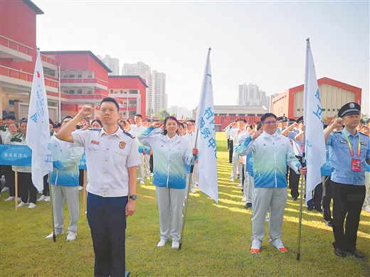 学青会运动员村开村 三十栋公寓楼可同时满足近万人的住宿需求