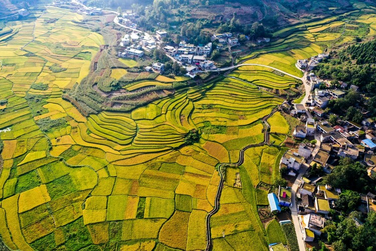 五彩斑斓的画卷，是贵州好“丰”景