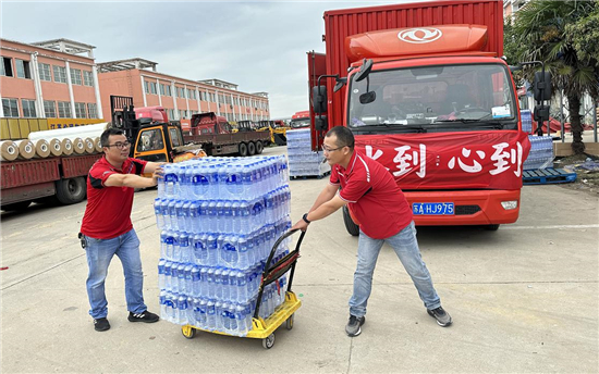 江苏太古可口可乐驰援宿迁 支援当地灾后救援_fororder_图片2