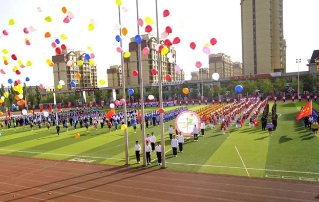 【原创】金昌金川：第七届中小学生田径运动会盛大开幕_fororder_金1