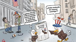 【Caricatura editorial】“¿Estás tratando de razonar conmigo?”