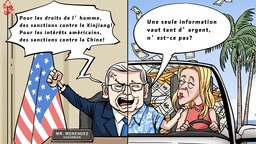 【Actualité en caricatures】“Le justicier” contre “Bob Barre d’Or”