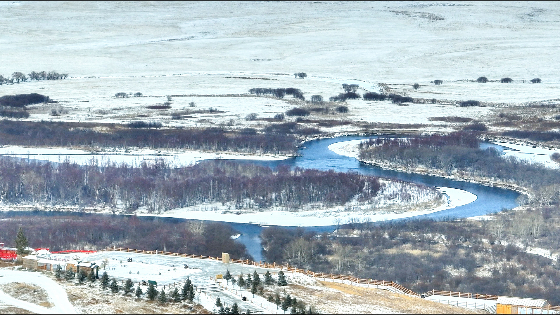 额尔古纳大雪人喊你来打卡_fororder_额尔古纳湿地（孙培志摄）