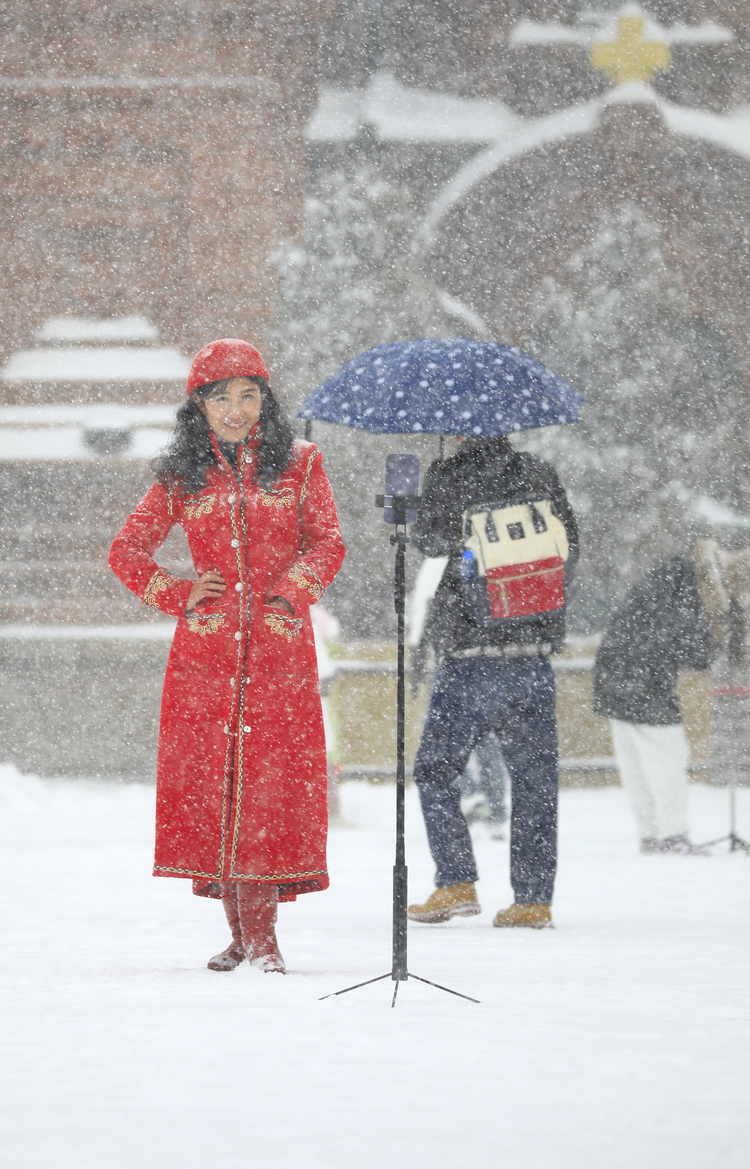 雪韵龙江｜和冰城雪景合一个影