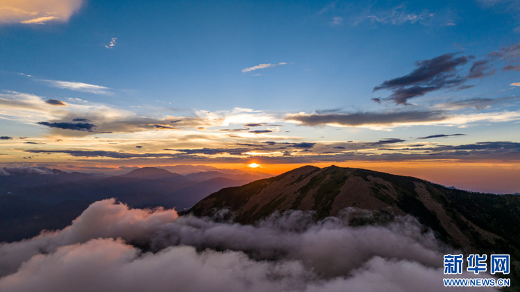 秦岭朱雀景 漫山秋色层林尽染