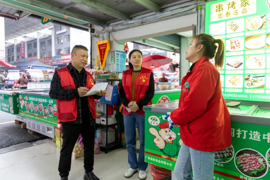 江西袁州区湛郎街道：优党群服务 绘为民本色_fororder_13