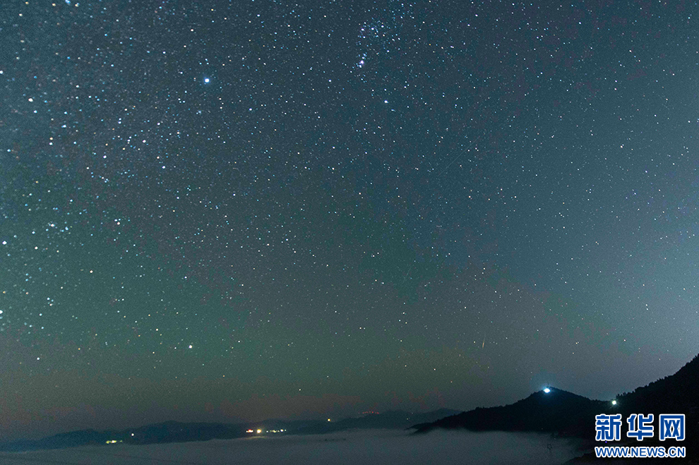 贵州从江：云海星空日出交相辉映美不胜收