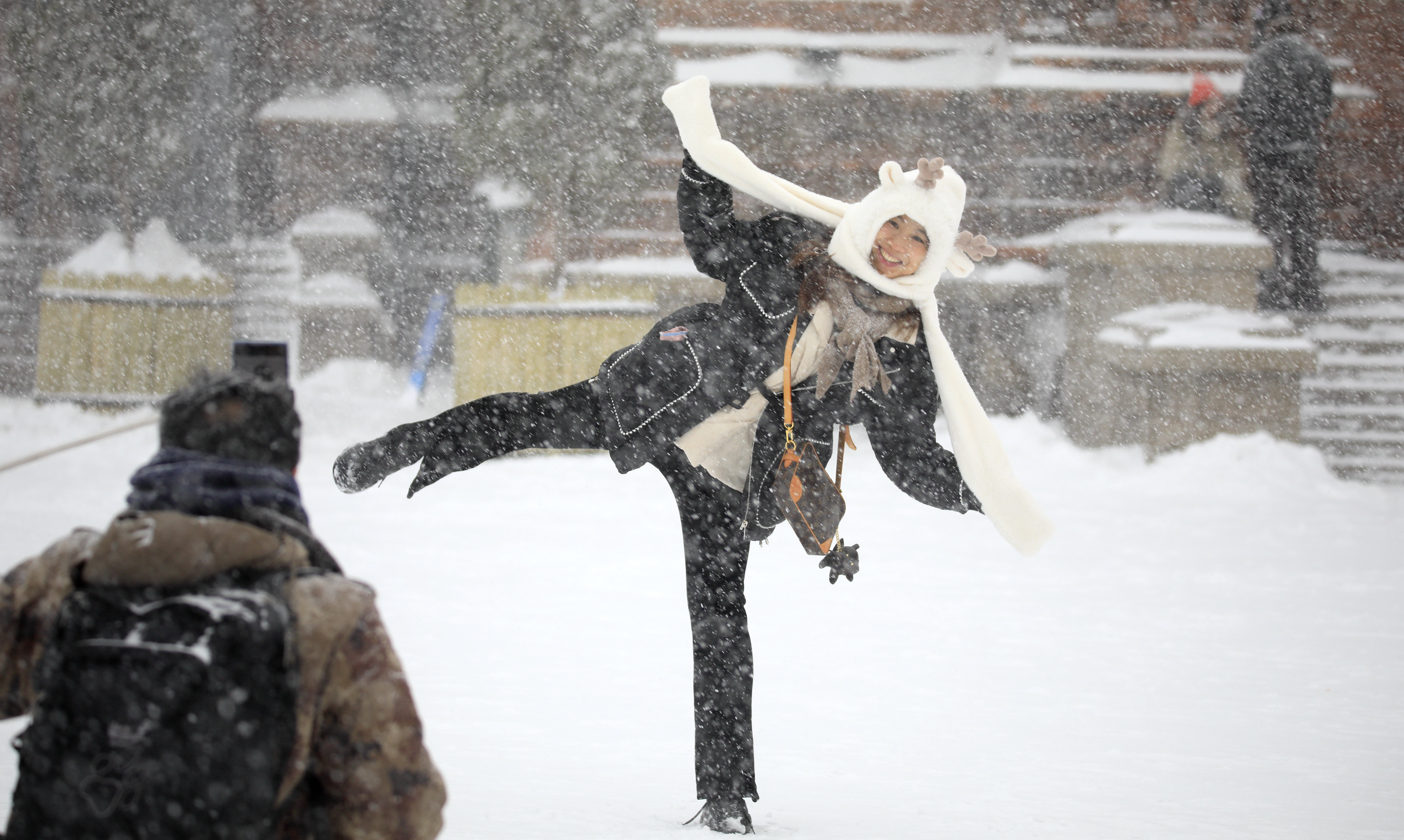 雪韵龙江｜和冰城雪景合一个影